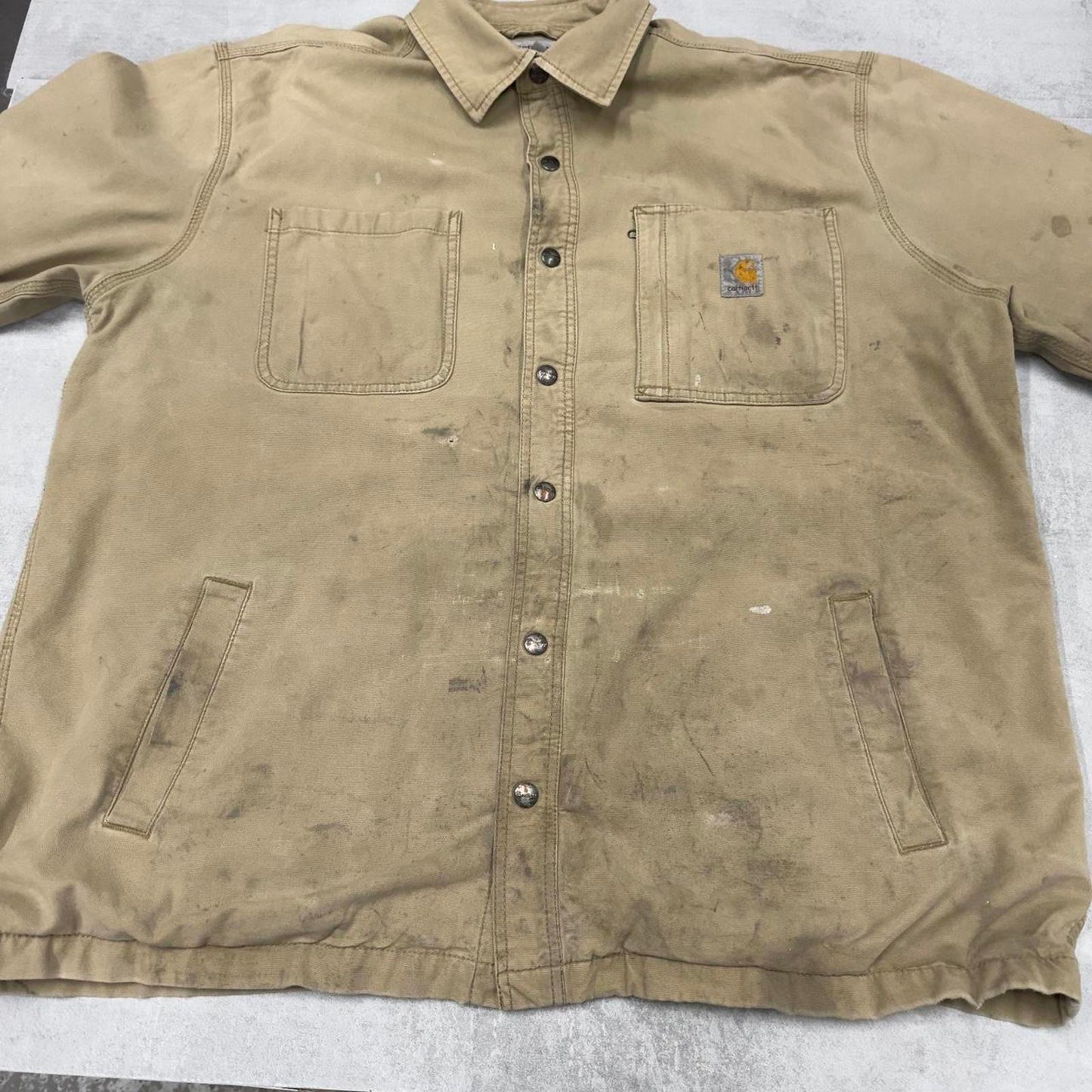 Carhartt shirt jacket XL