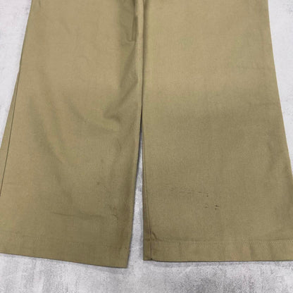 Dickies Carpenter Pants W33L30 khaki Cargo chino style skate pants