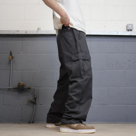 Vintage baggy Red Kap cargo trousers W36L32 wide leg chino style skater pants