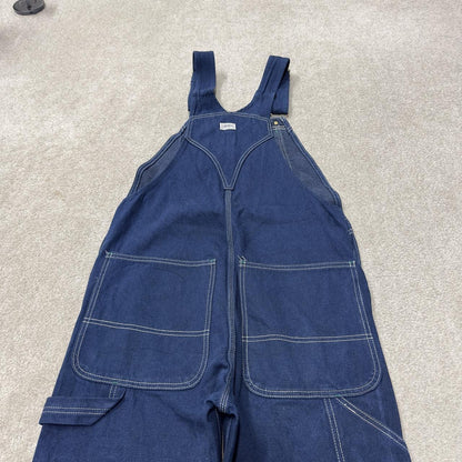 Vintage liberty dungarees 00s denim overalls blue
