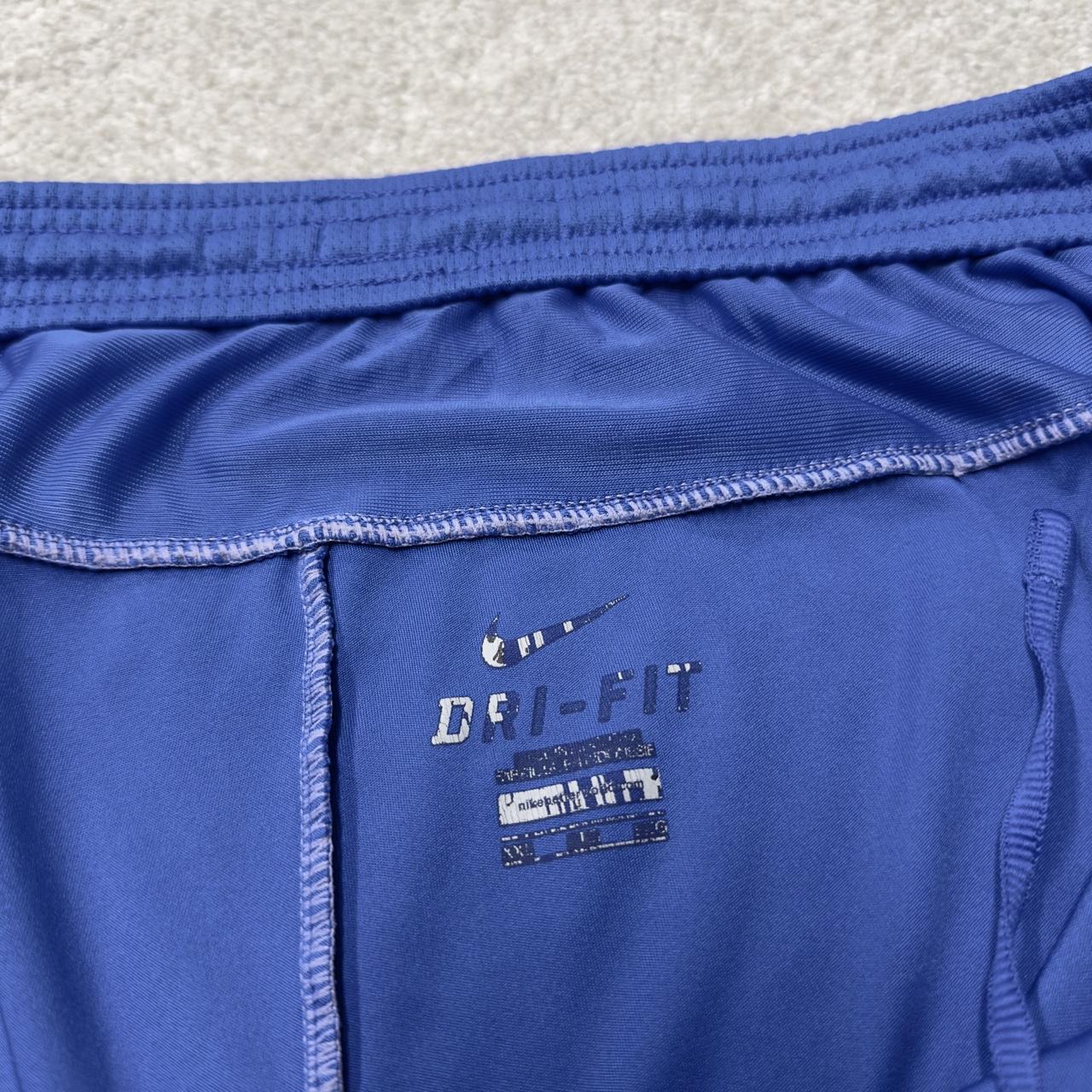 Baggy Nike sports shorts y2k blue Dri-Fit comfy floaty summer gym shorts