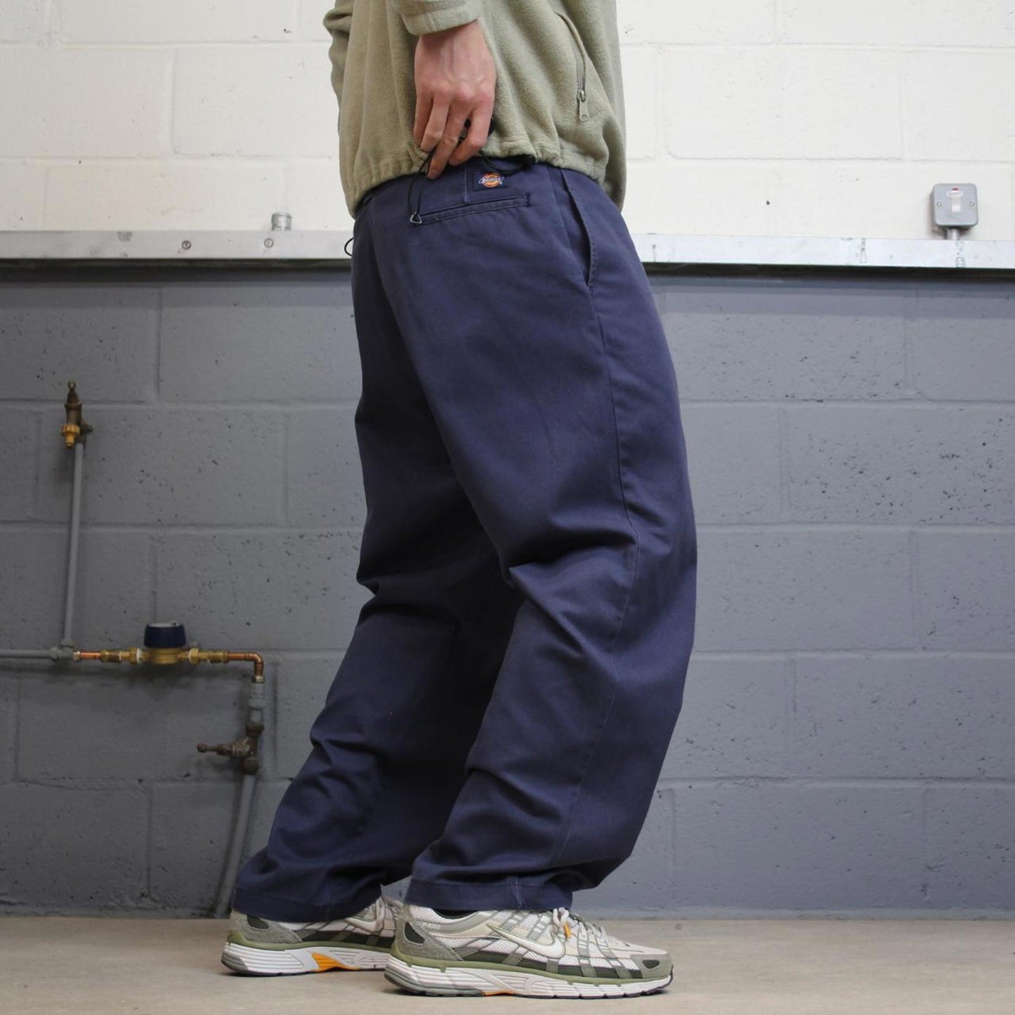 Y2K Dickies 874 work pants navy Loose original fit chino style skate trousers