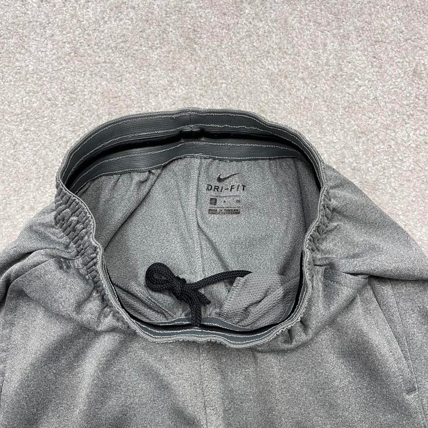 00s y2k Nike tracksuit bottoms Dri-Fit grey Small sportswear track pants gym wear