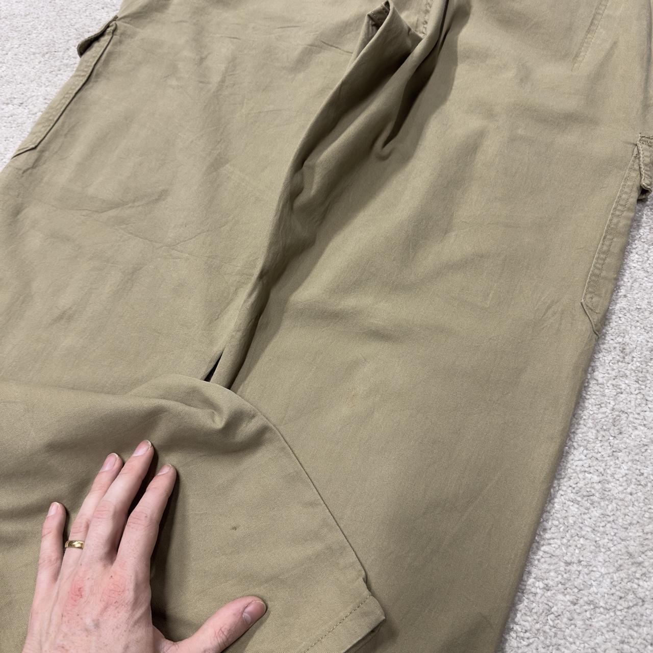 Wrangler cargo pants y2k khaki W36L32 Straight leg skater work pants