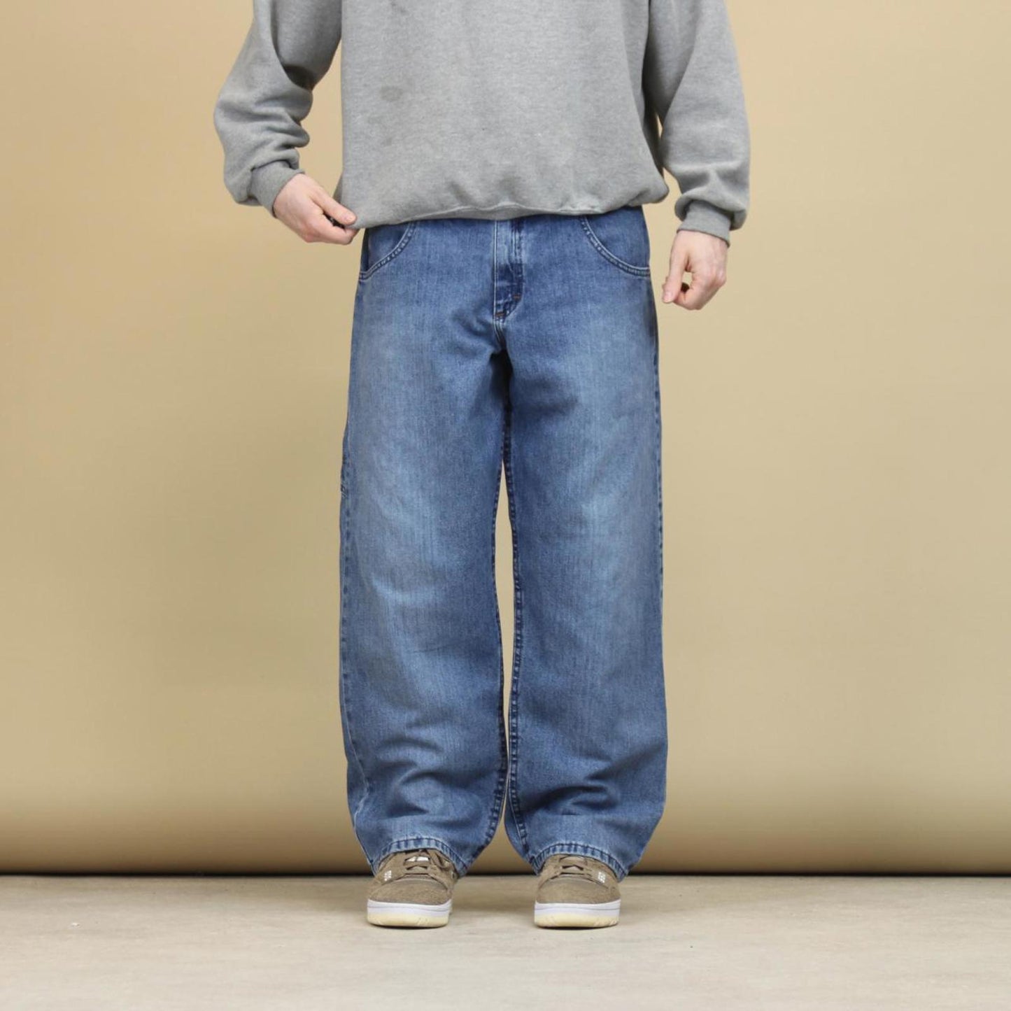Baggy Lee Pipes carpenter jeans W34 L30
