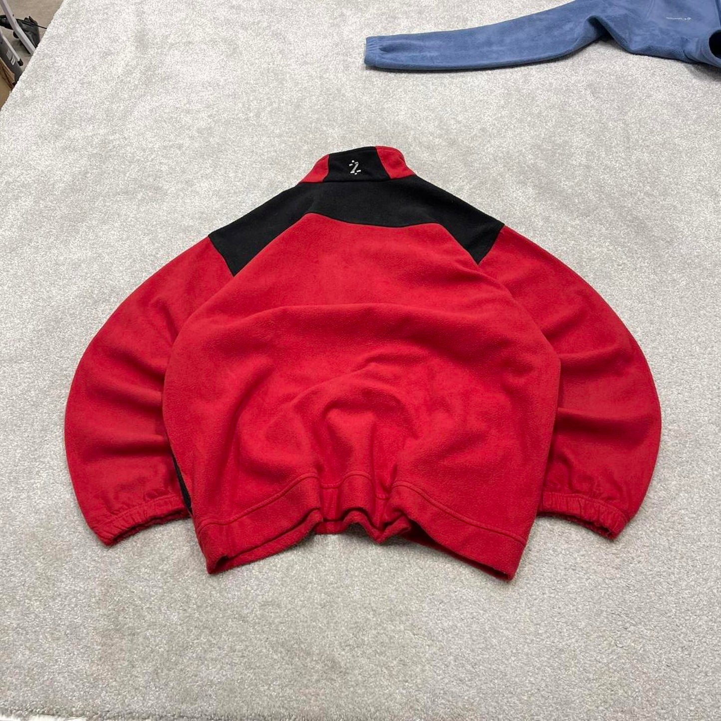 00s Izod technical fleece XL Men's Red y2k style 1/4 zip autumn pull over Sportswear