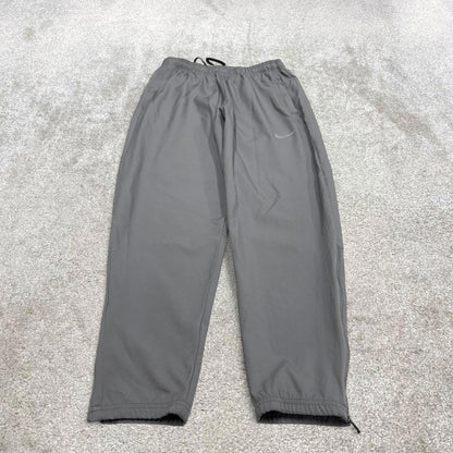 00s Nike tracksuit bottoms grey small y2k style sportswear track pants gym wear