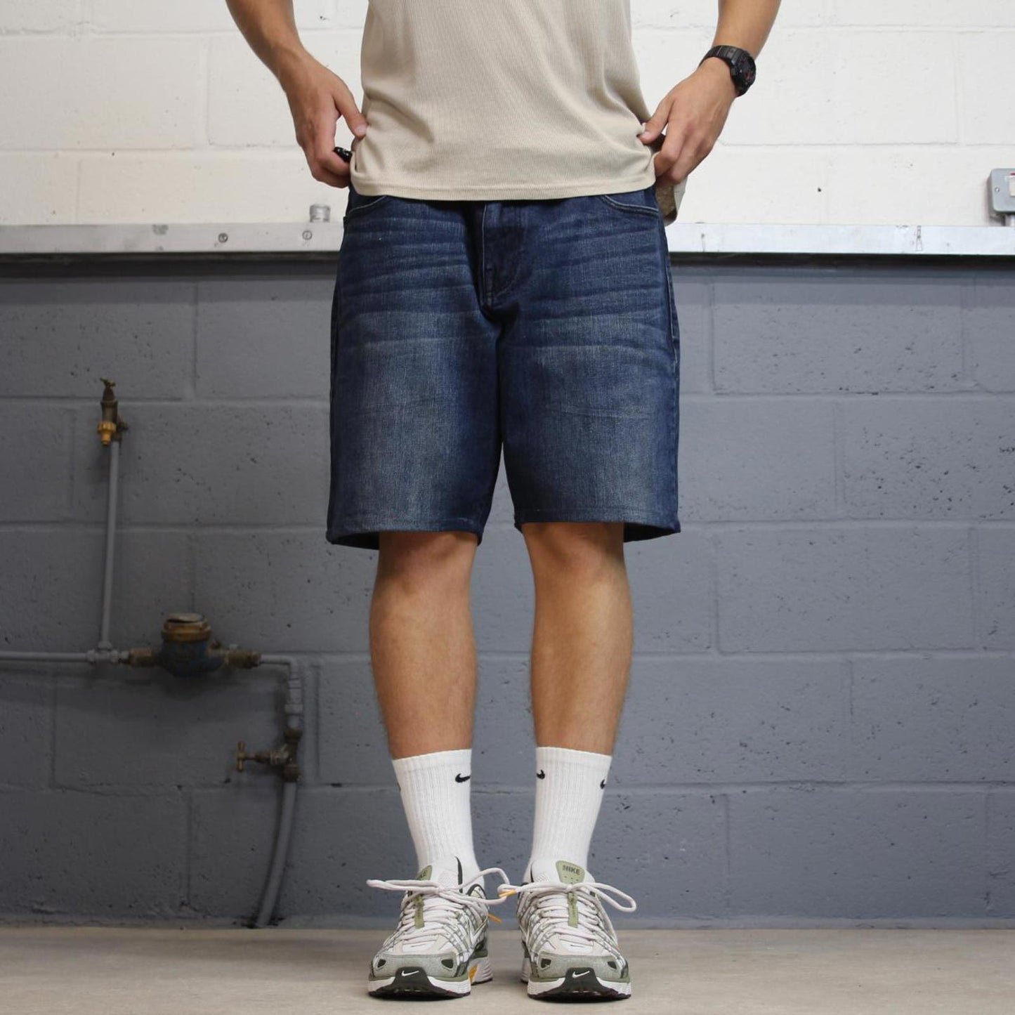 Blue Guess jorts W40