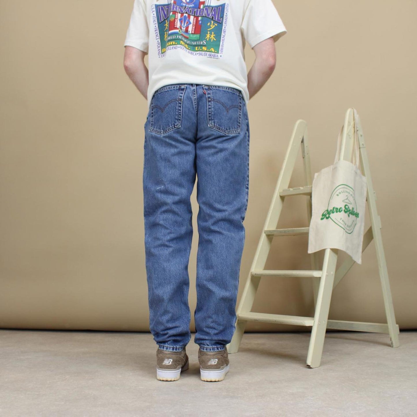 Blue Levi's 550 jeans 8
