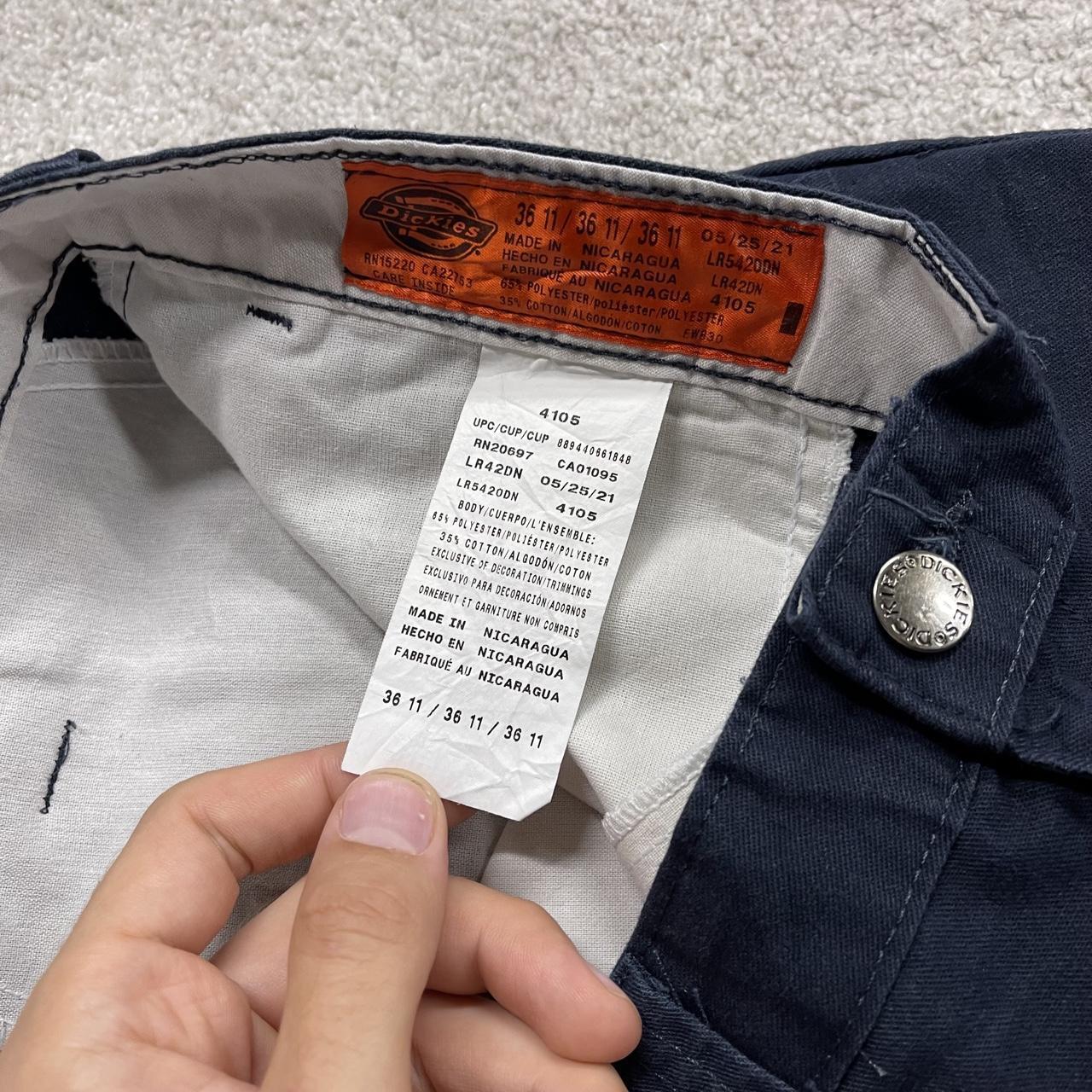 Dickies baggy cargo shorts y2k navy Loose flex chino summer skater shorts