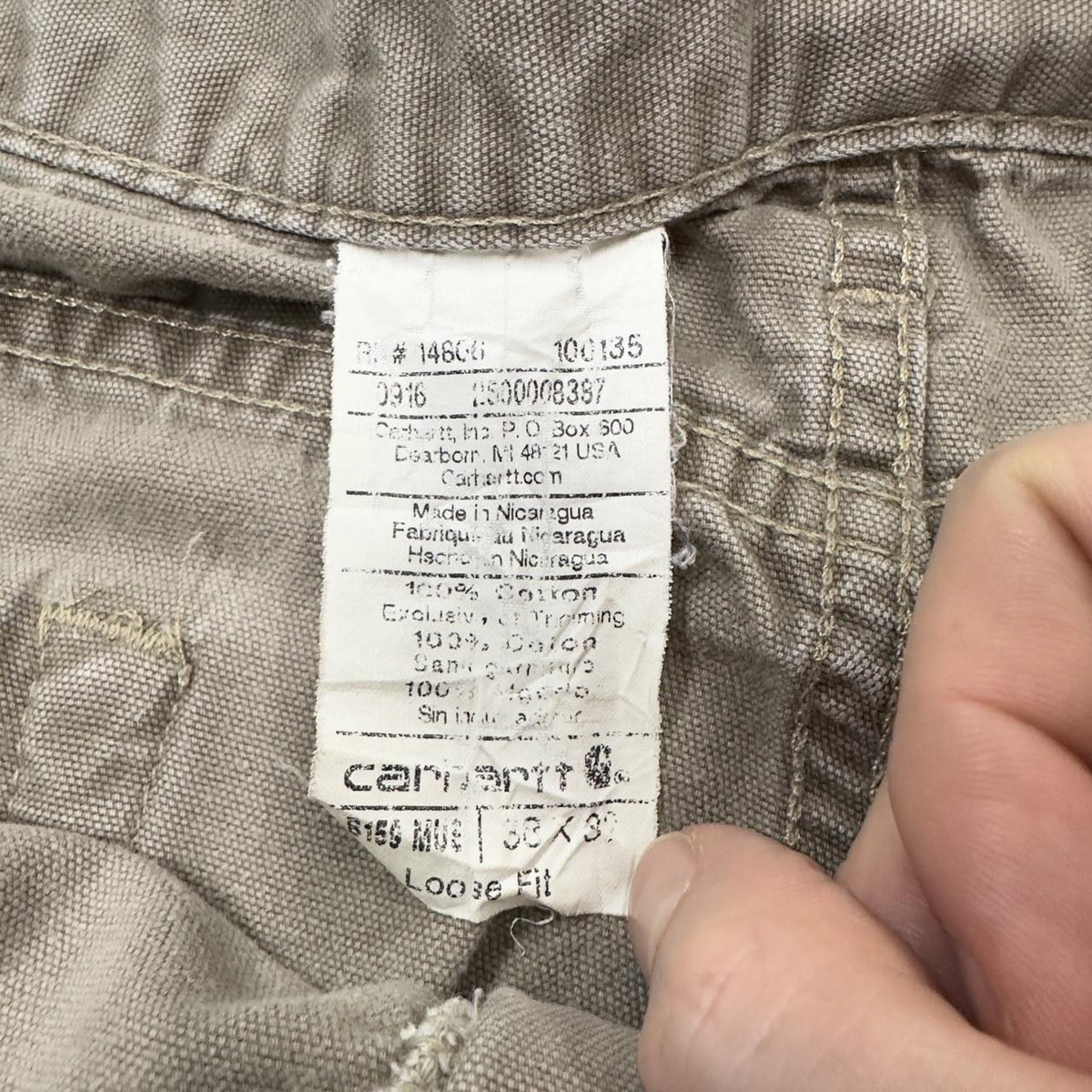 Vintage baggy carhartt carpenter pants y2k Loose fit wide leg utility workwear cargo trousers