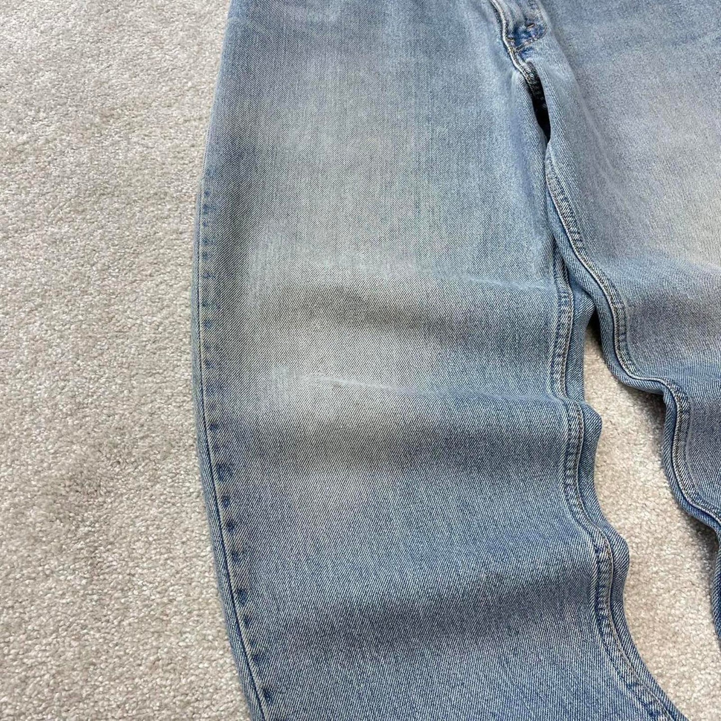 Levis 560 baggy jeans W33L30 blue loose tapered fit denim 90s skater style pants red tab 100% cotton