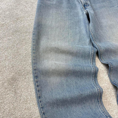 Levis 560 baggy jeans W33L30 blue loose tapered fit denim 90s skater style pants red tab 100% cotton