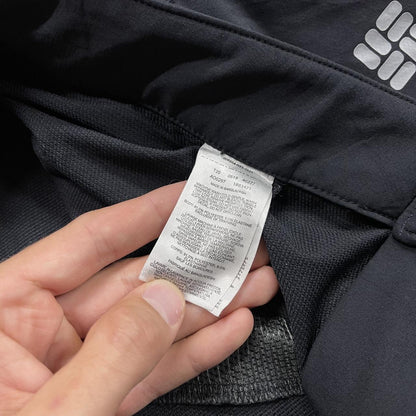 Columbia hiking pants technical Y2K black Lightweight utility tech trousers
