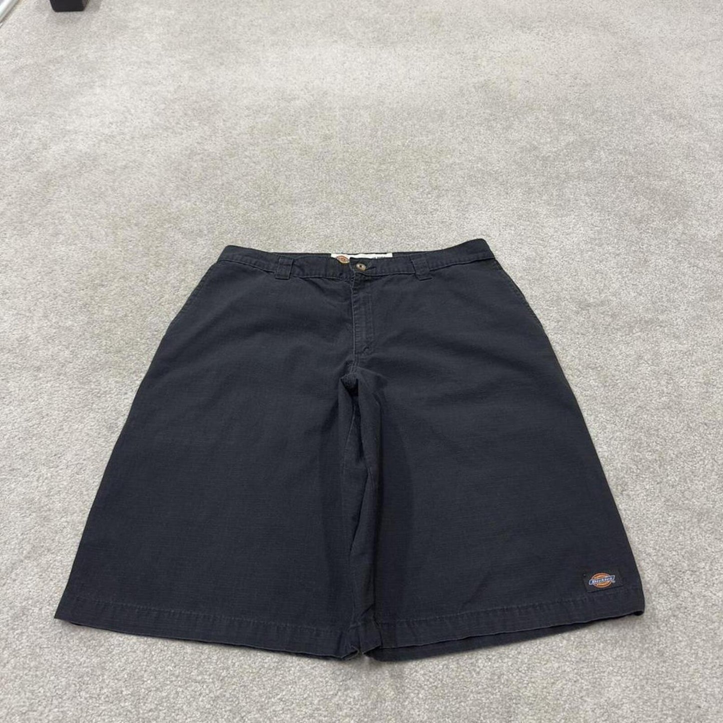 Dickies baggy carpenter shorts black Workwear skater style shorts loose leg