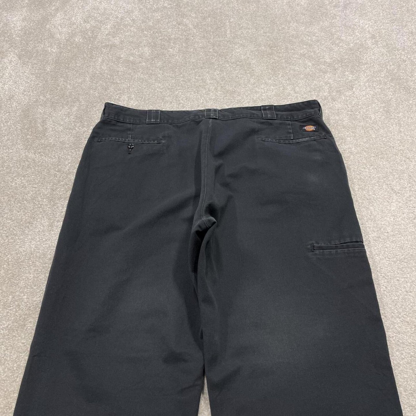 Dickies cargo pants wide leg black Twill chino skater style utility work trousers