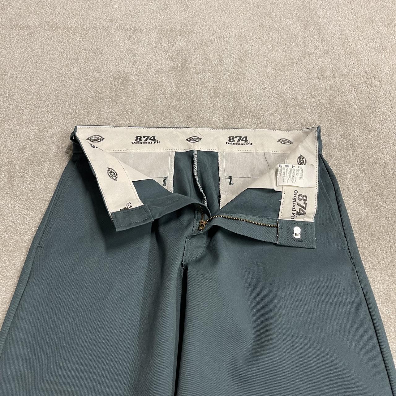 Dickies 874 work pants turquoise original fit Y2K straight fit chino skater style trousers