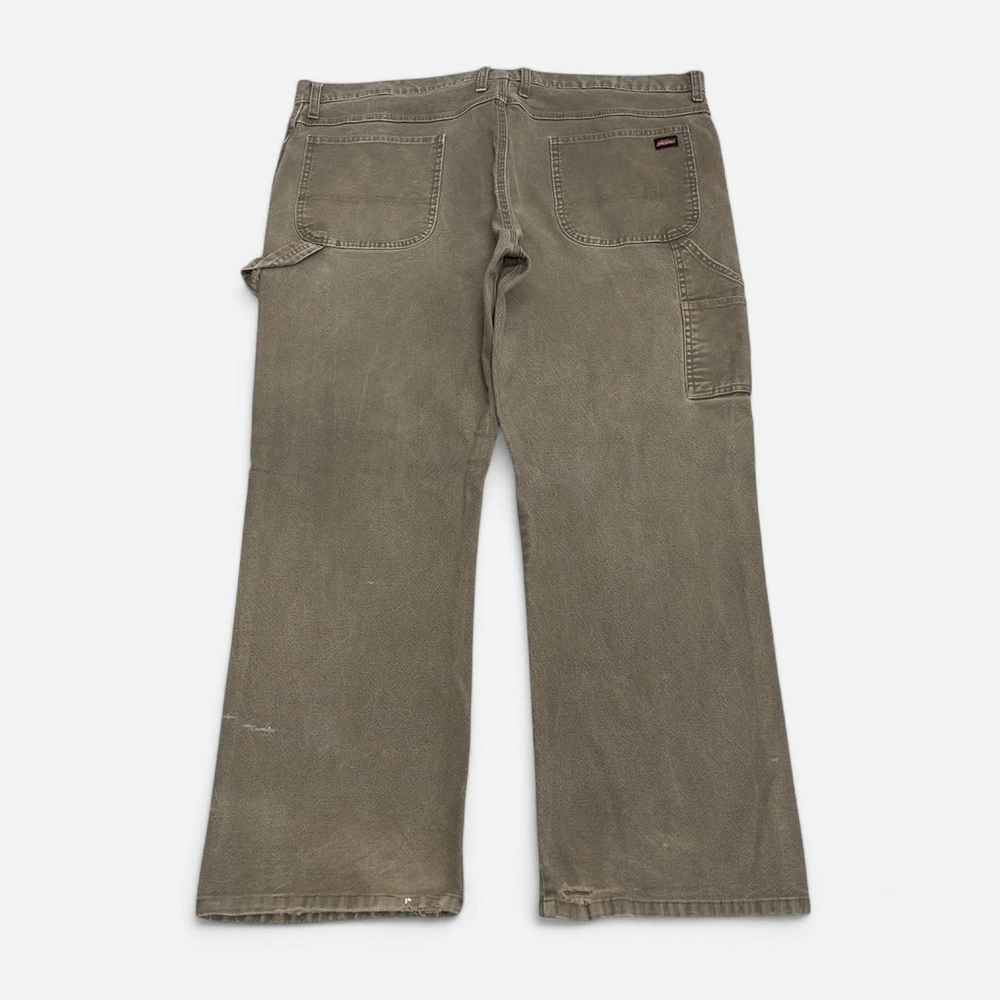 Dickies carpenter jeans W42 L30 khaki loose canvas skater style cargos