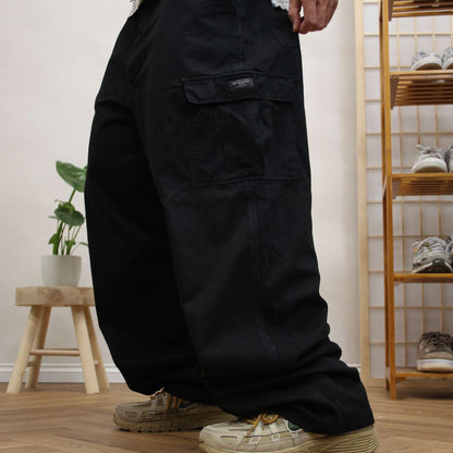 Y2K Wrangler baggy cargo pants Wide leg utility workwear skater trousers