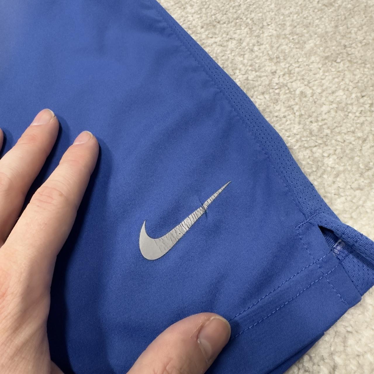 Baggy Nike sports shorts y2k blue Dri-Fit comfy floaty summer gym shorts