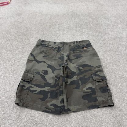 Dickies camo cargo shorts relaxed khaki Workwear skater style shorts loose leg