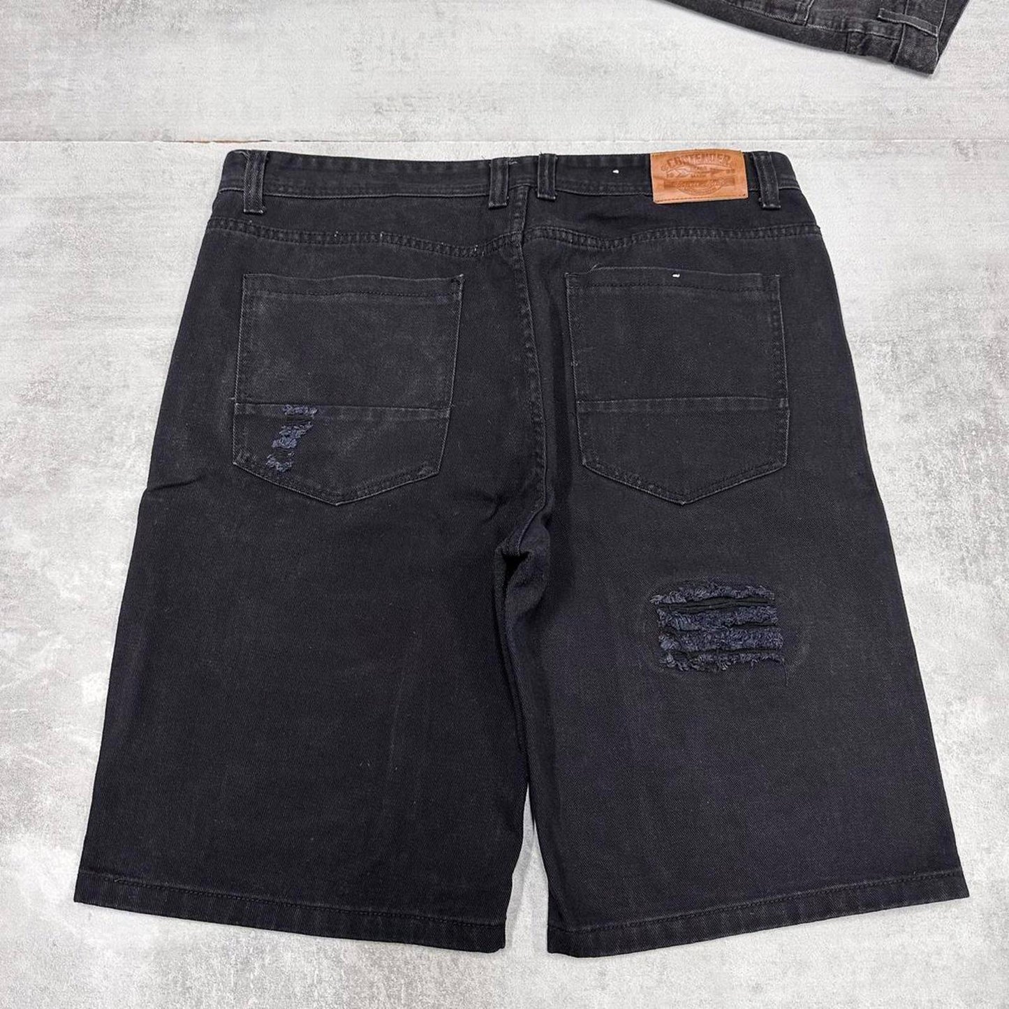 Mens Contender Denim Jorts W40