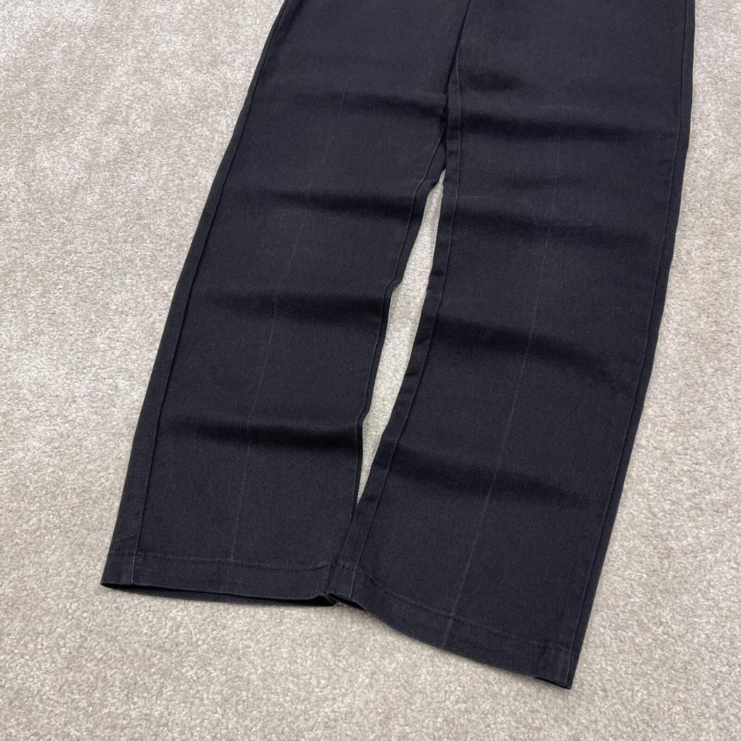 Dickies work pants skater style black Straight leg chino style workwear skater trousers