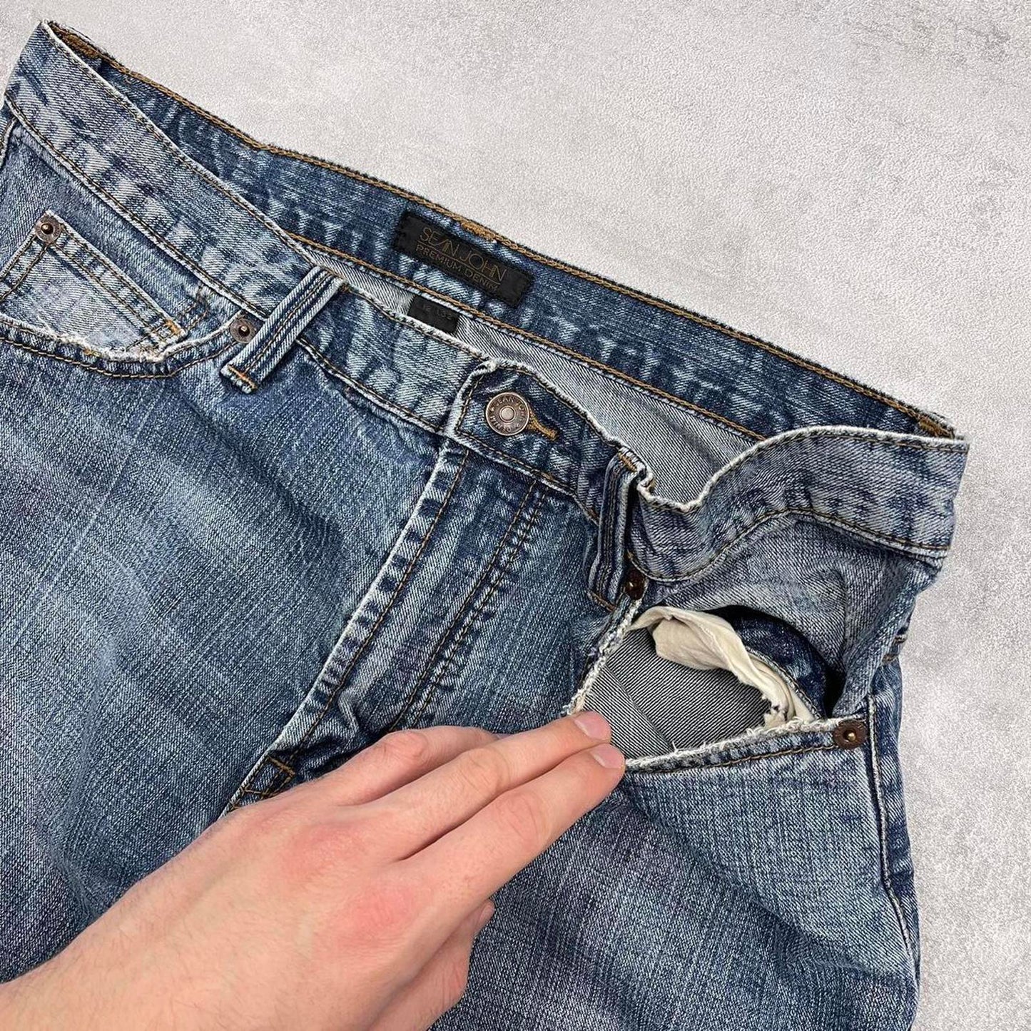 Blue Sean John skate jeans W34 L32