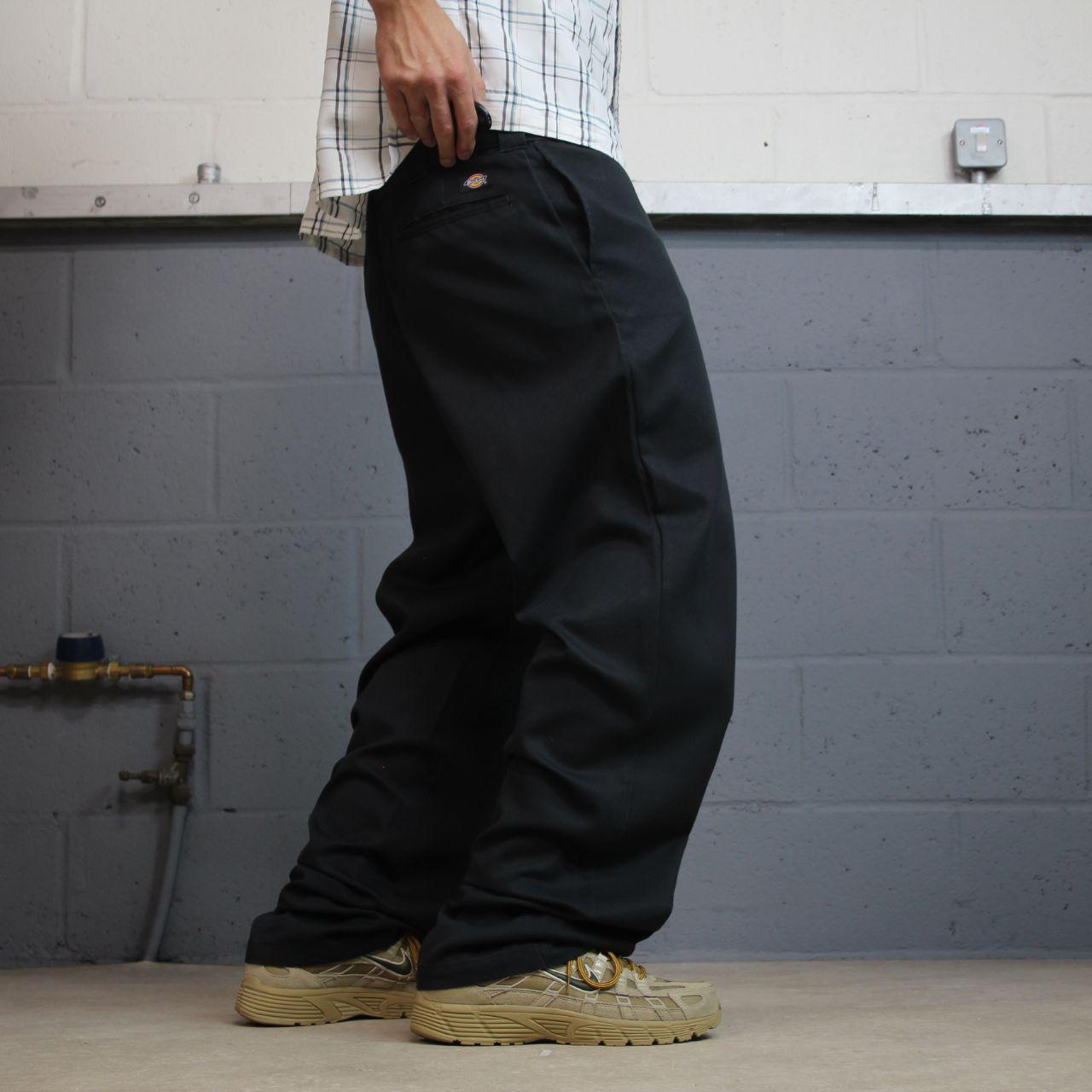 Dickies 874 pants black original fit W36L34 chino style skate work trousers