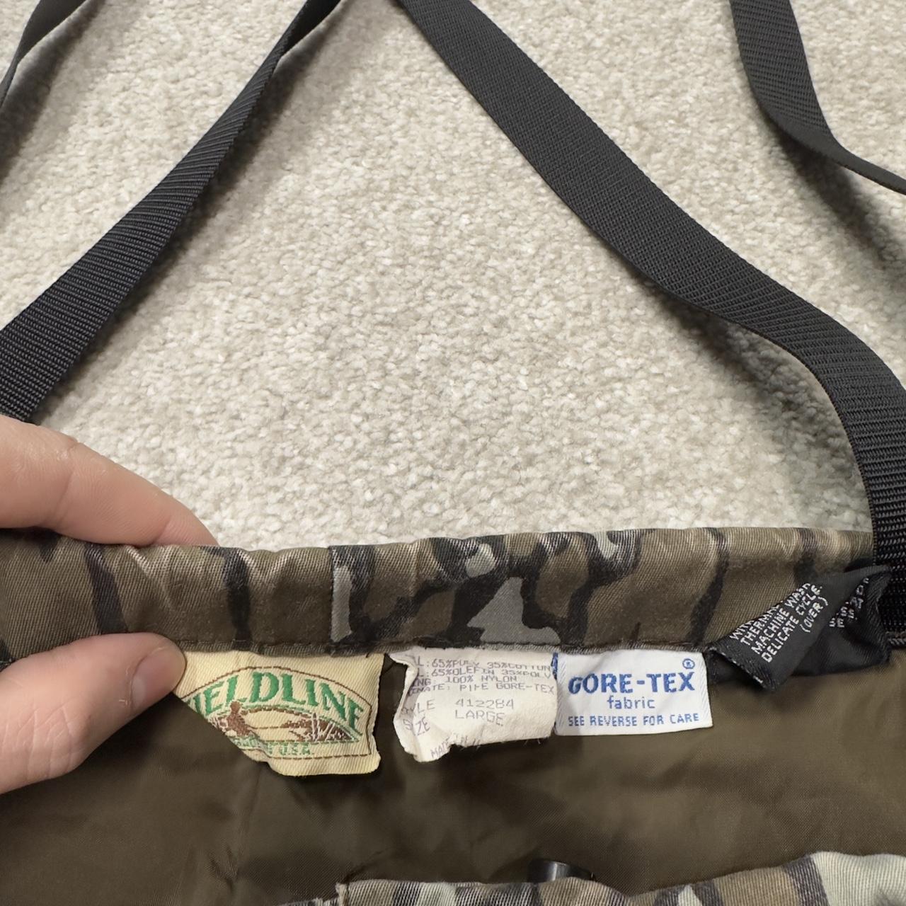 Vintage camo goretex Realtree pants khaki L camouflage insulated hunting utility trousers