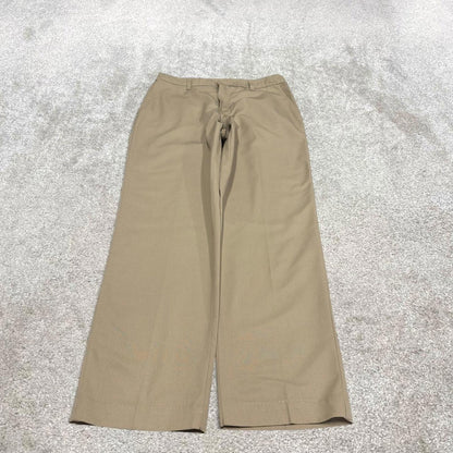 Vintage Y2k loose work pants beige Chino style Red Kap skate trousers workwear patch logo