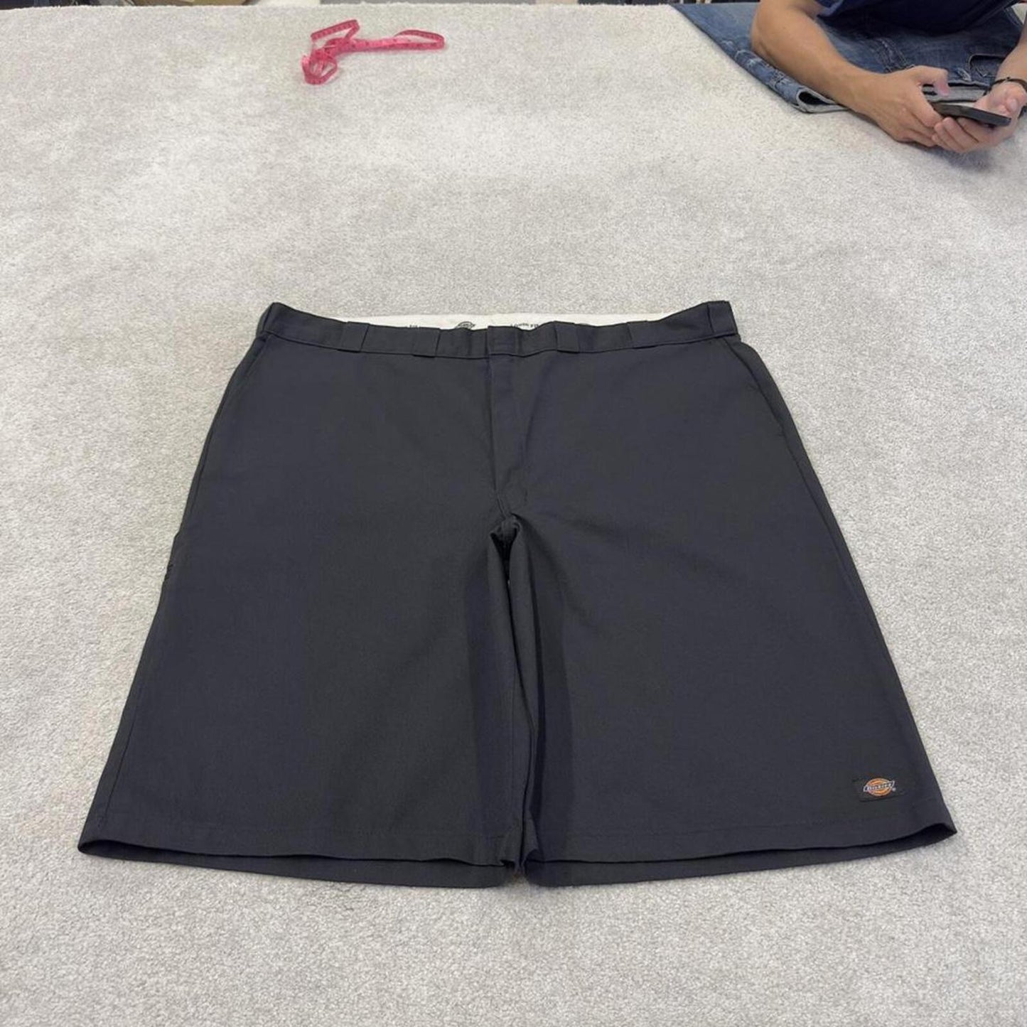 Dickies baggy chino shorts carpenter black Chino style skater shorts long wide leg festival