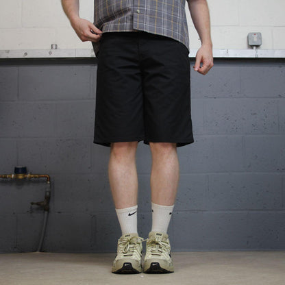 Dickies chino shorts Y2K black Twill chino style skater shorts loose leg festival