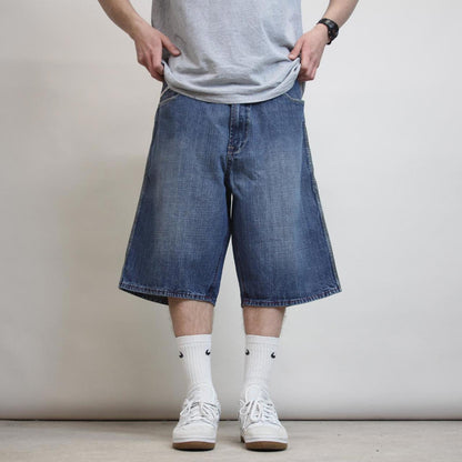 Baggy PACO jorts W38 long wide leg 90s style skater shorts