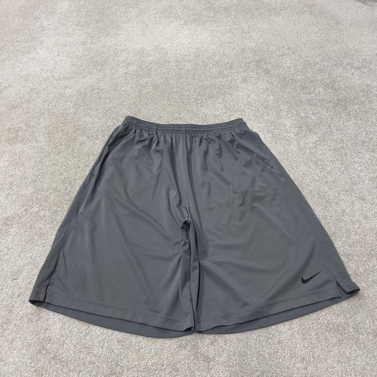 Nike sports shorts y2k Dri-Fit loose grey Casual comfy floaty summer gym shorts