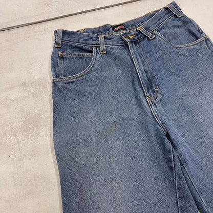 Dickies carpenter skate jorts W30 Faded blue loose denim y2k style shorts