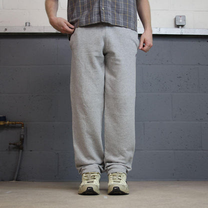 Y2K Champion grey joggers small loose leg Loose casual 2000s style jogging bottoms