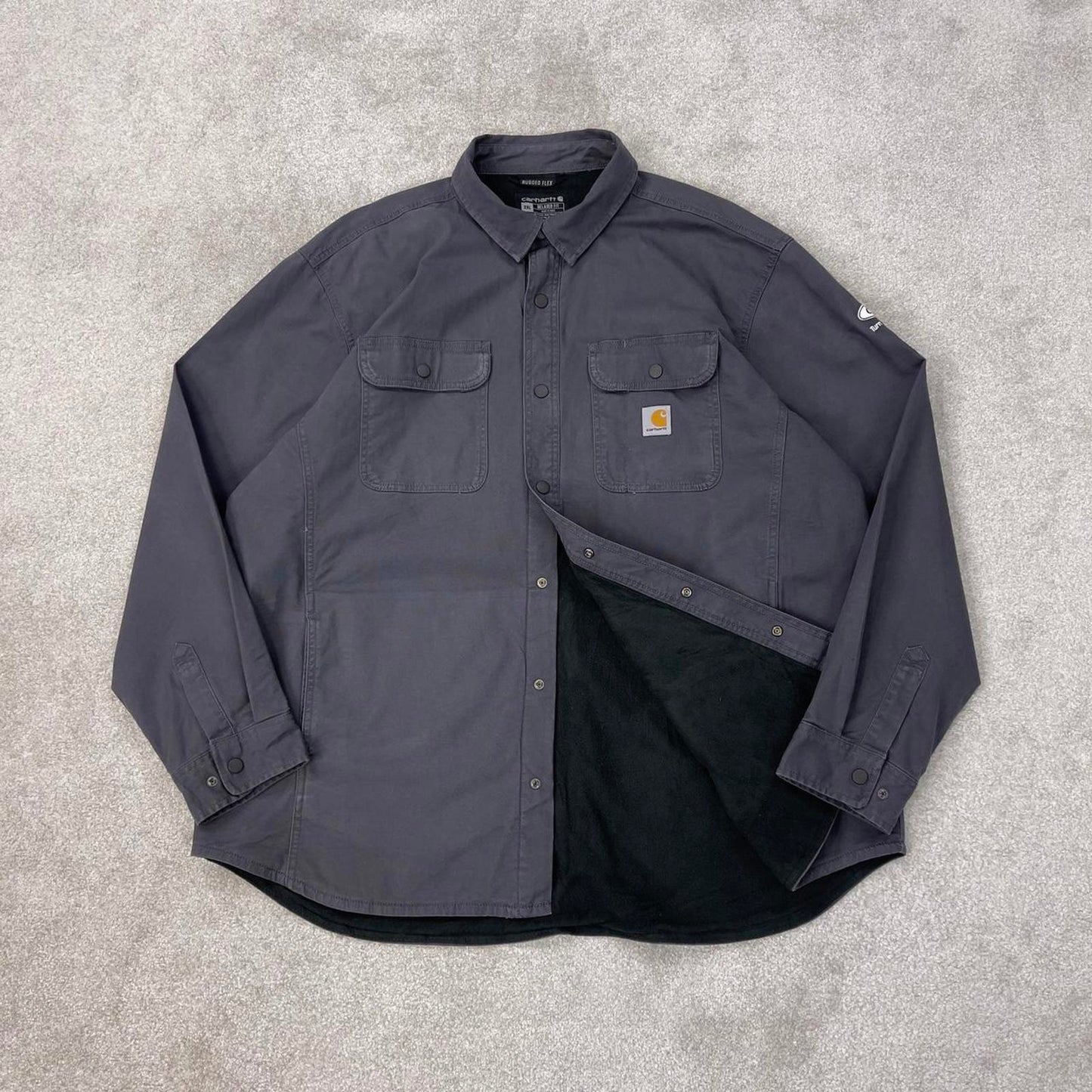 Grey Carhartt shirt jacket XXL