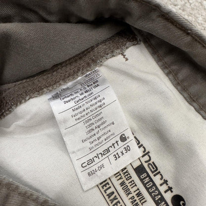 Carhartt carpenter pants relaxed y2k khaki Straight leg skater style workwear pants
