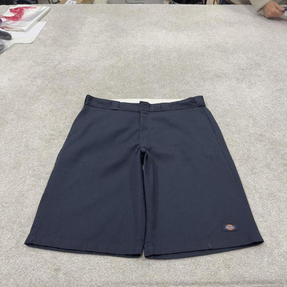 Dickies baggy carpenter shorts chino navy Chino style skater shorts long wide leg festival