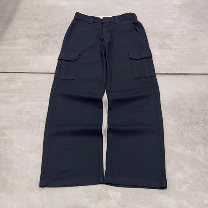 Dickies cargo skate trousers W30L32 navy chino utility pocket pants