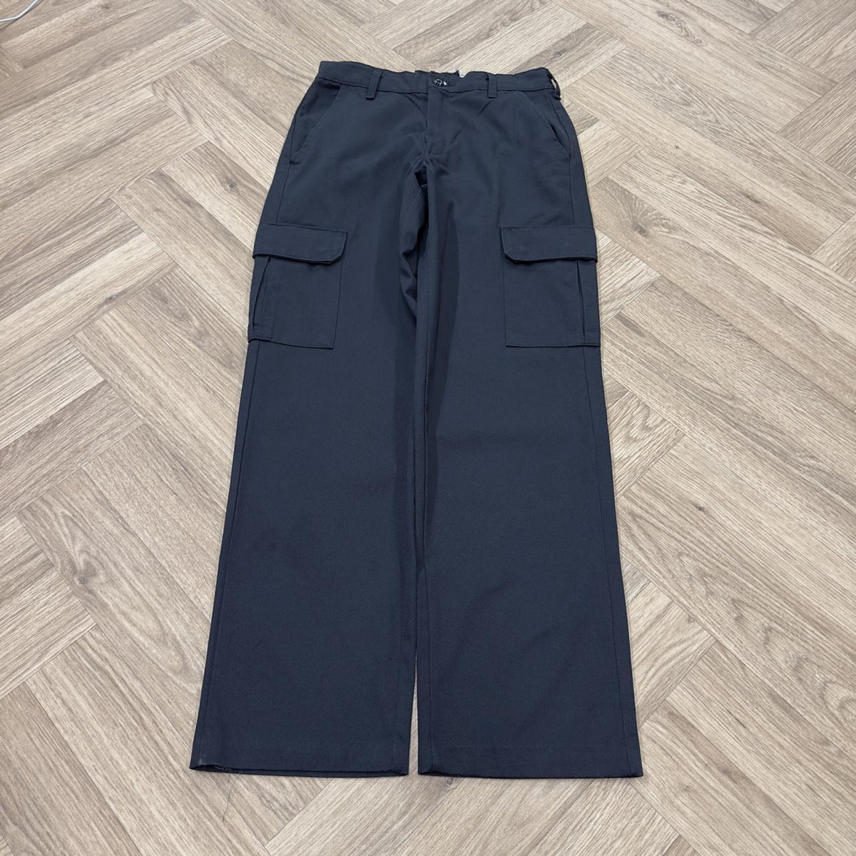 Vintage Red Kap cargo pants black Y2K Loose straight utility workwear skater trousers