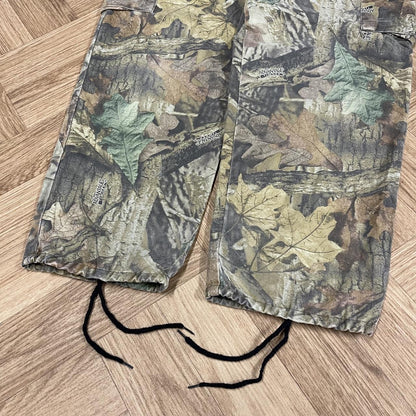Vintage Liberty baggy camo cargo pants Loose floaty Advantage camouflage utility combat trousers