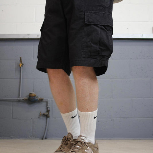 Mens Black Levis cargo shorts W34