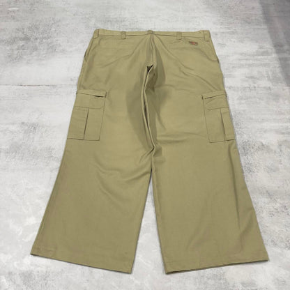 Dickies cargo Pants W40L26 beige twill style chino cargo trousers skater style
