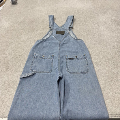 Harley Davidson dungarees denim overalls blue Vintage workwear bib & brace utility