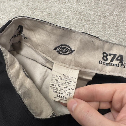 Dickies 874 shorts original fit black Twill chino skater surf style shorts