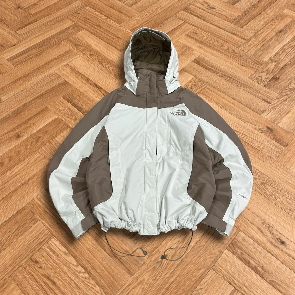 Y2K North Face HyVent ski jacket Women's waterproof TNF snow boarding coat hooded technical jacket