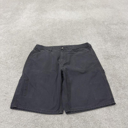 George carpenter shorts canvas cargo charcoal Loose leg skater style surf jorts