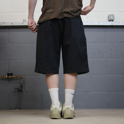 Dickies carpenter chino shorts relaxed black Chino style skater shorts loose leg festival